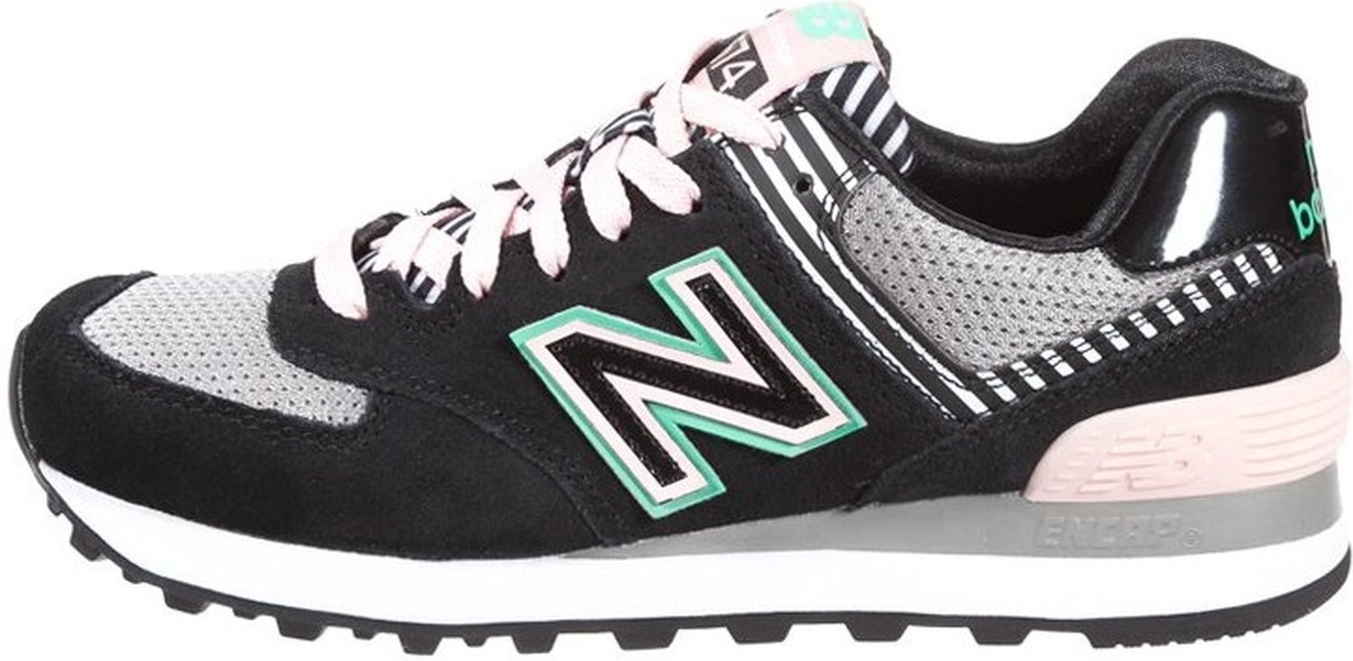 new balance wl574 rose et verte